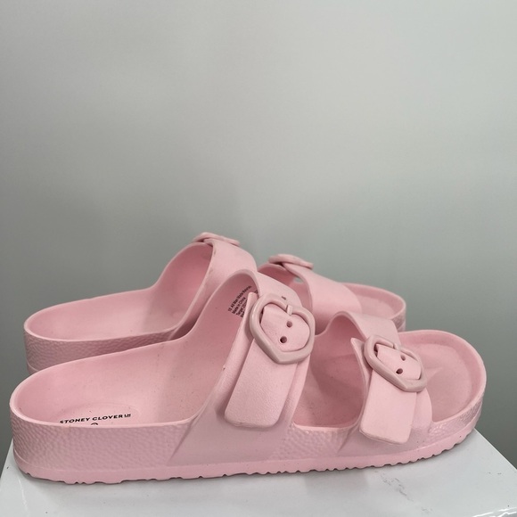 Stoney Clover Lane Pink Slides NEW Size 10 - Picture 1 of 7
